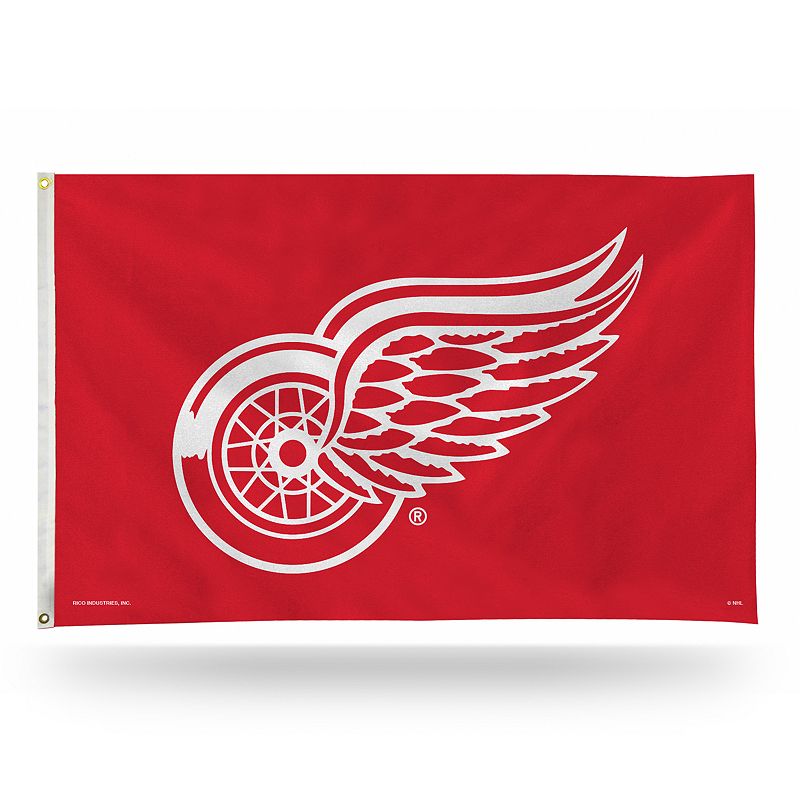 Detroit Red Wings Banner Flag, Multicolor