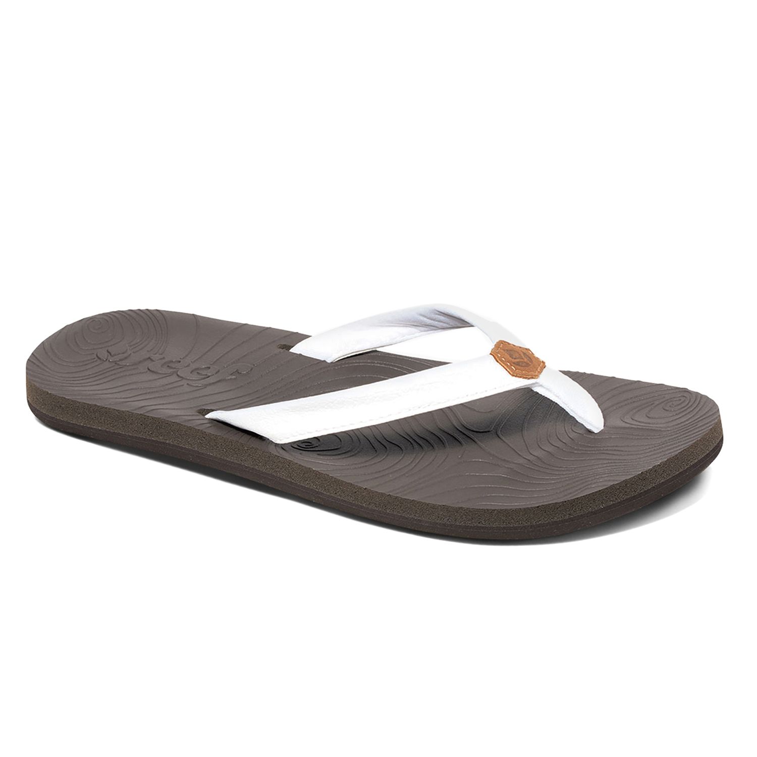 reef white sandals