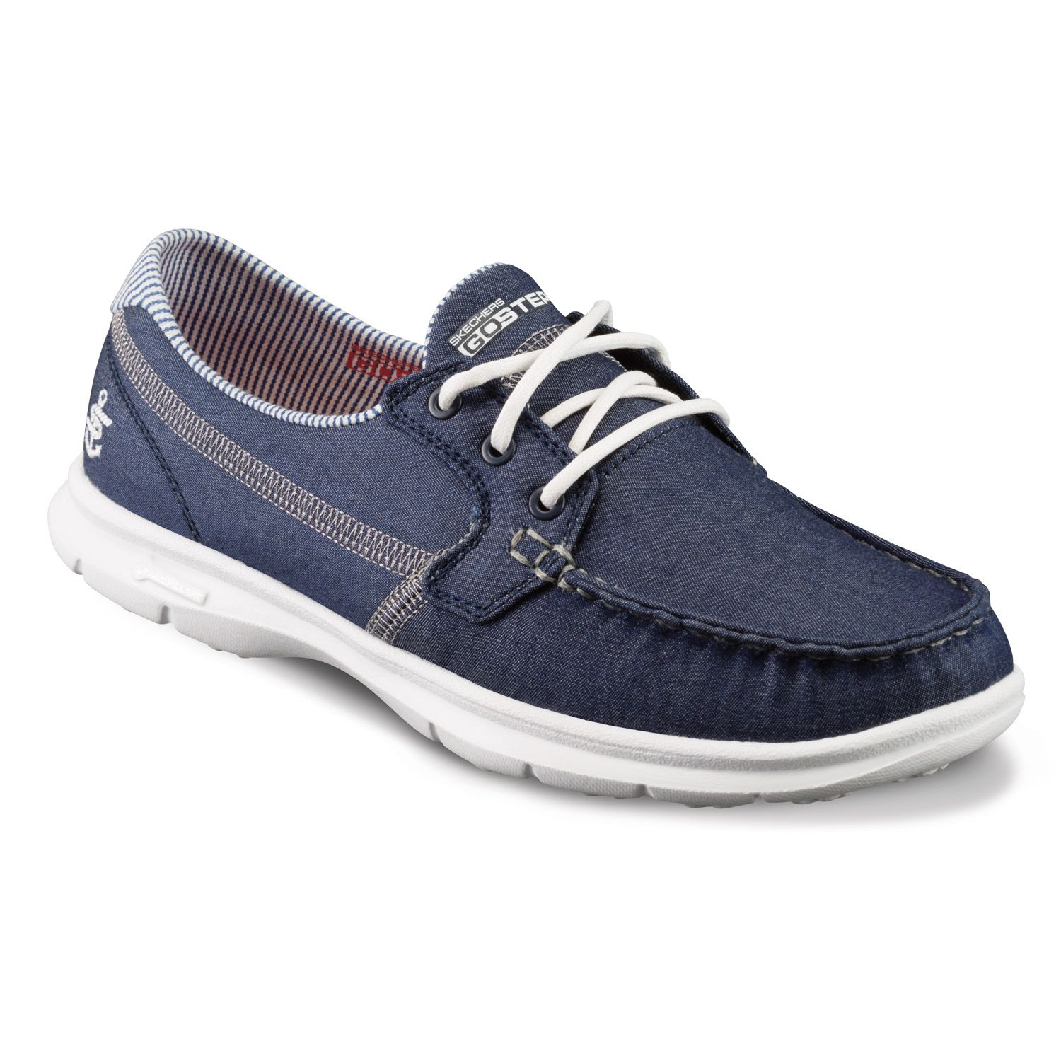 skechers go step boat shoe