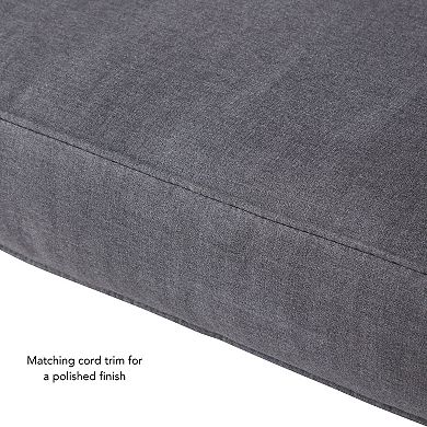 Greendale Home Fashions Outdoor Deep Seat Sunbrella Fabric Cushion Set