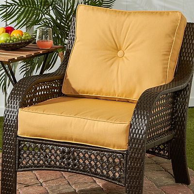 Greendale Home Fashions Outdoor Deep Seat Sunbrella Fabric Cushion Set