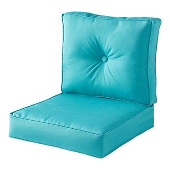 Greendale Home Fashions Outdoor Deep Seat Sunbrella Fabric Cushion Set