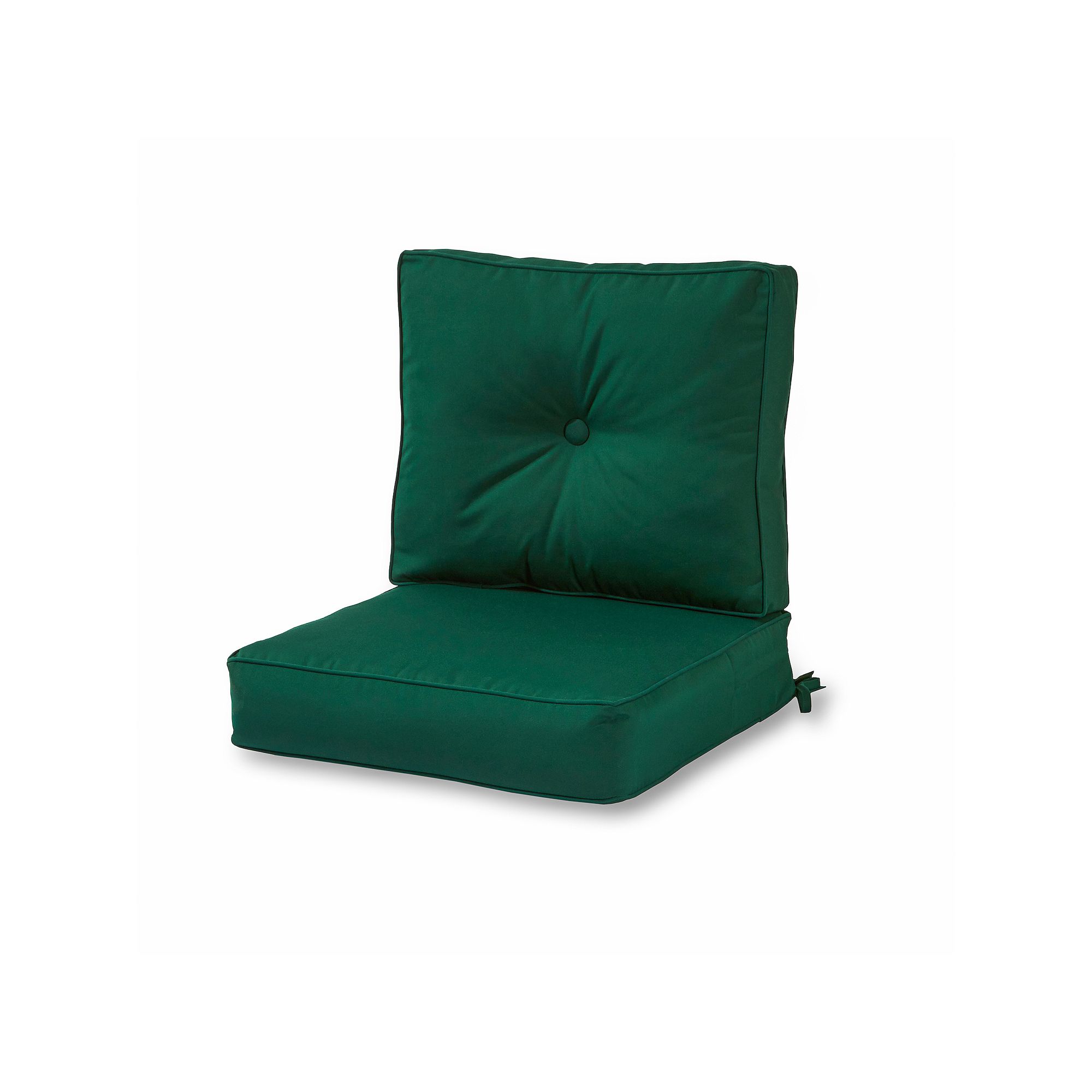 Greendale Home Fashions Outdoor Deep Seat Sunbrella Fabric Cushion Set, Gre