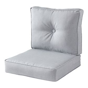 Greendale Home Fashions Outdoor Deep Seat Sunbrella Fabric Cushion Set