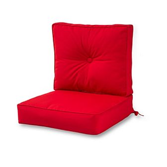 Greendale Home Fashions Outdoor Deep Seat Sunbrella Fabric Cushion Set