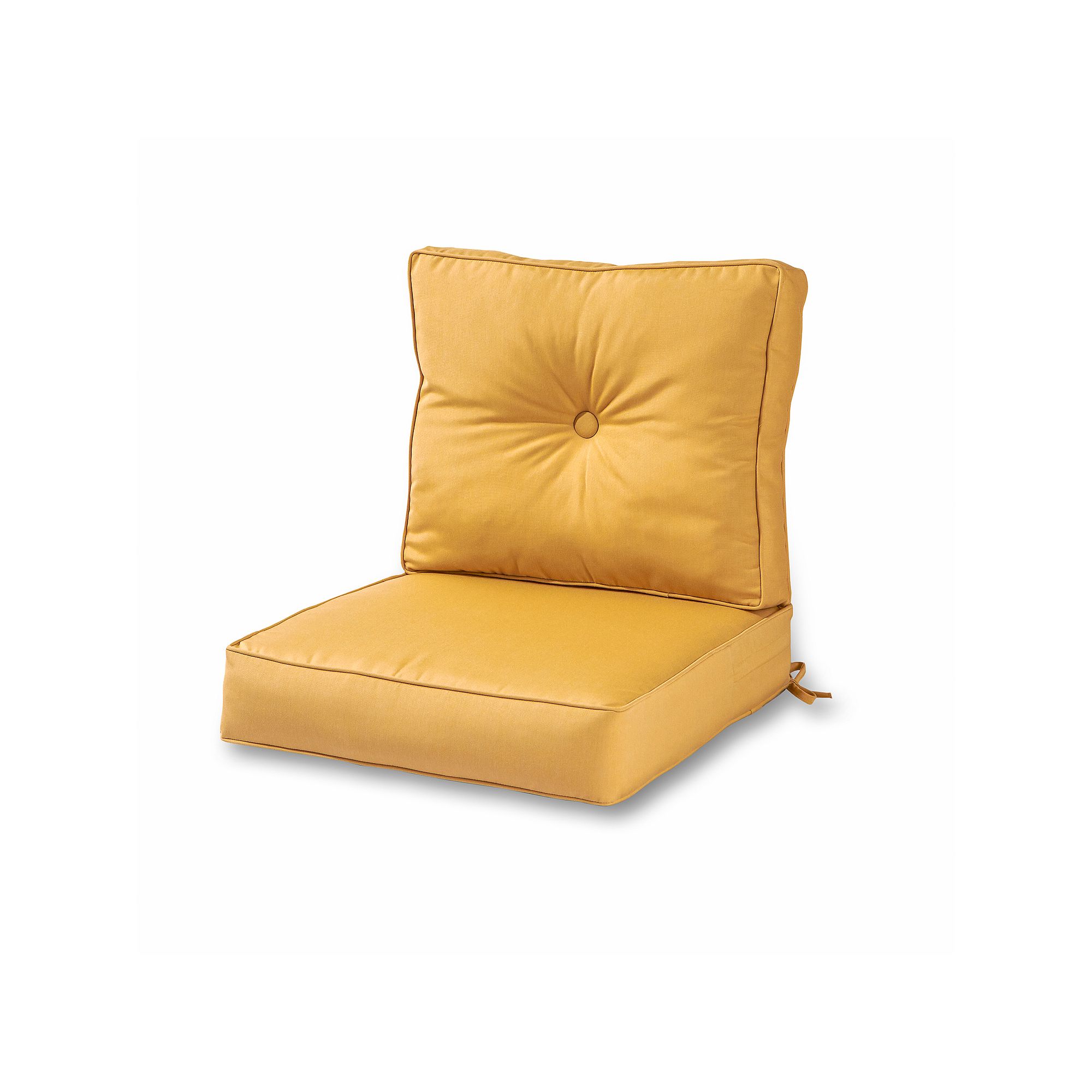 Greendale Home Fashions Outdoor Deep Seat Sunbrella Fabric Cushion Set, Whe
