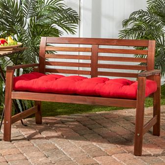Greendale Home Fashions 46 in Outdoor Swing & Bench Cushion