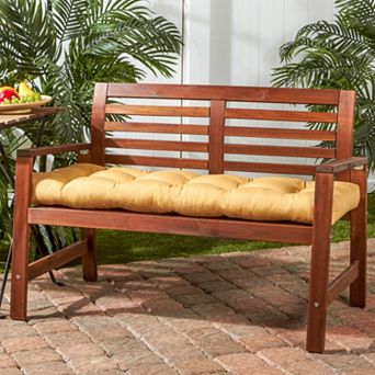 Greendale Home Fashions 46 in Outdoor Swing & Bench Cushion