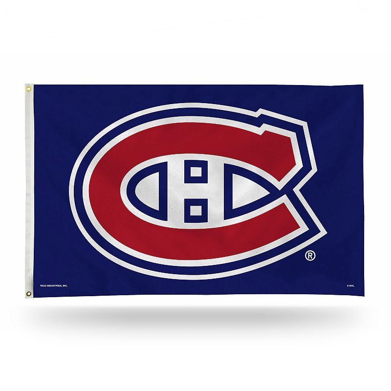 Montreal Canadiens Blue Banner Flag, Multicolor
