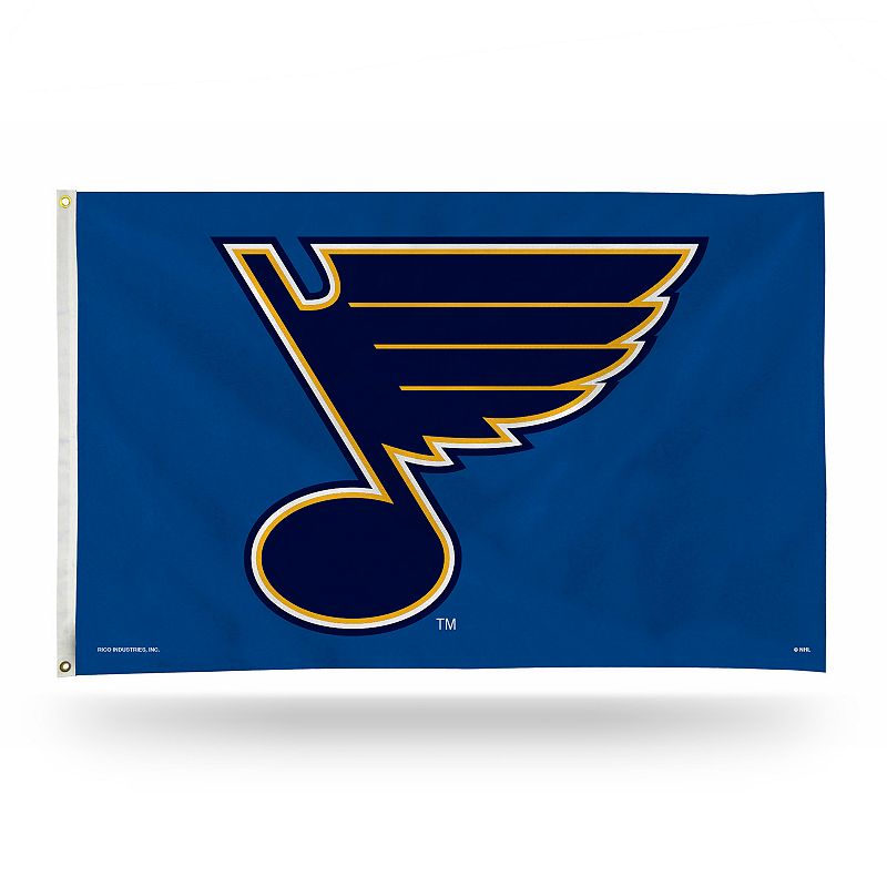 St. Louis Blues White Banner Flag, Multicolor