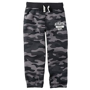 Baby Boy Carter's Camouflaged Fleece Pants