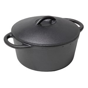 Country Cabin 3-qt. Pre-Seasoned Cast-Iron Bean Pot