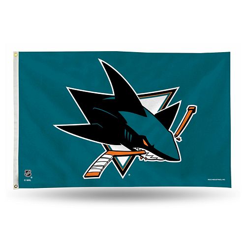 San Jose Sharks Teal Banner Flag