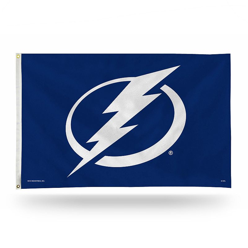 Tampa Bay Lightning Black Banner Flag, Multicolor