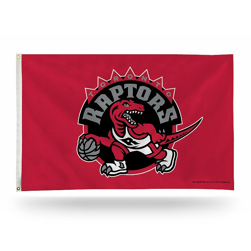 Toronto Raptors Banner Flag, Multicolor