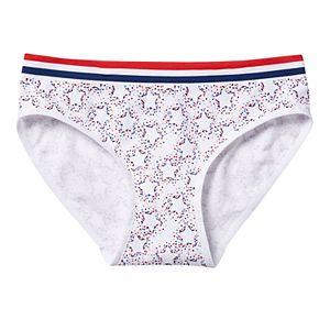 Girls 4-16 Maidenform Glitter Stars & Striped Pattern Seamless Hipster Panty