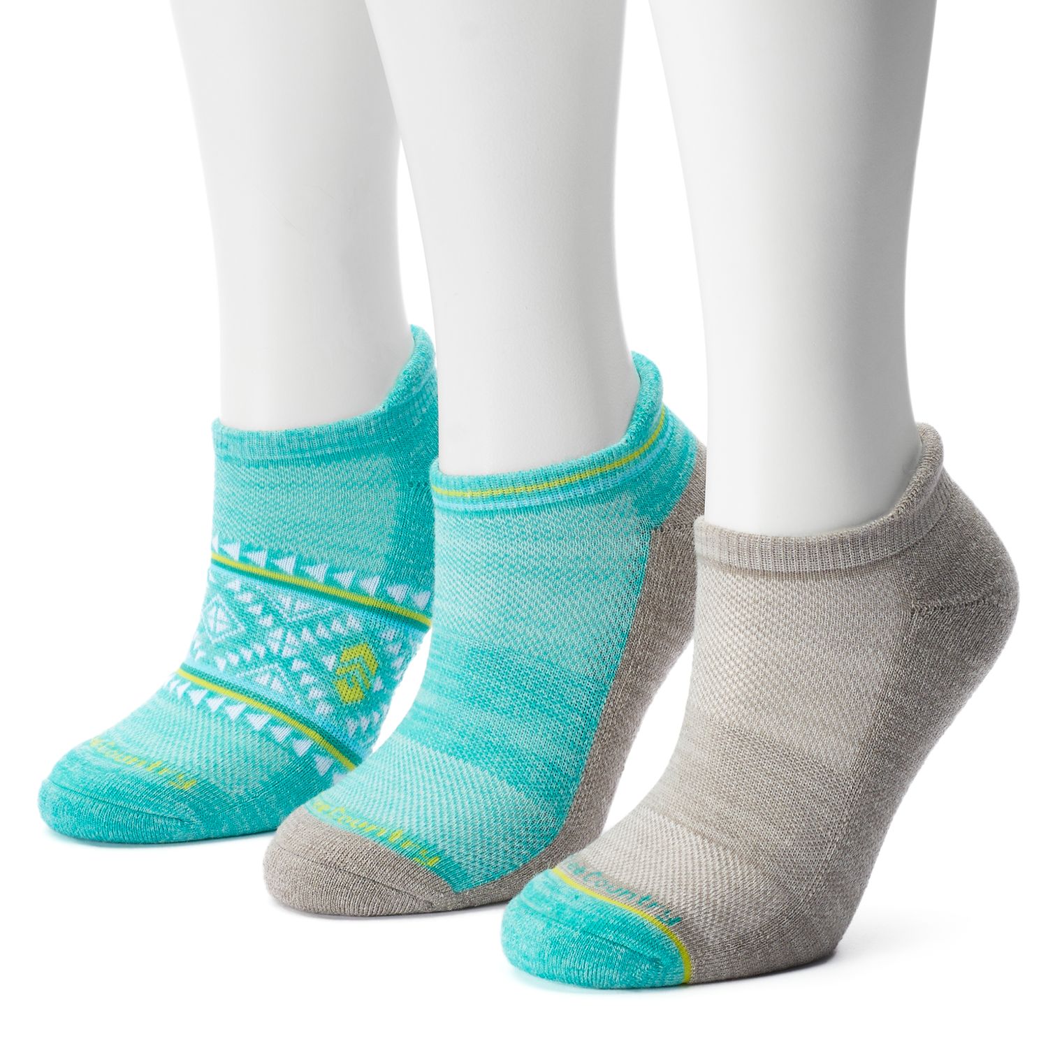 wool no show socks women's