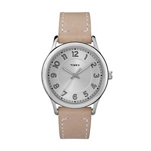 Timex Women's New England Leather Watch - TW2R23200JT