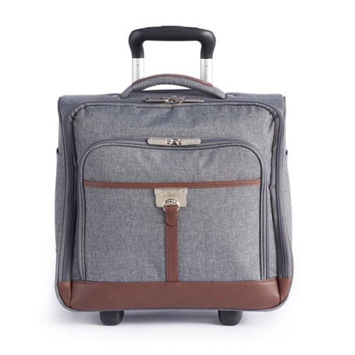 Chaps Saddle Haven Underseater Wheeled CarryOn Luggage