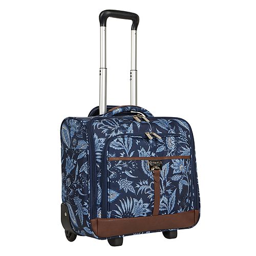 Chaps Saddle Haven Underseater Wheeled CarryOn Luggage