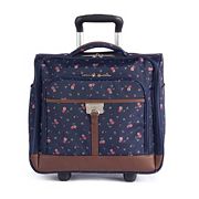 chaps saddle haven luggage navy floral