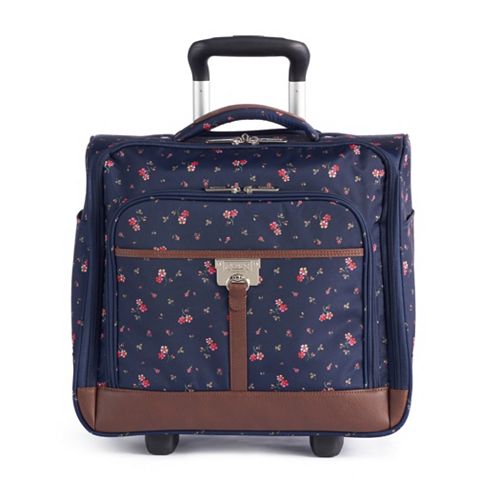 Chaps Saddle Haven Underseater Wheeled CarryOn Luggage