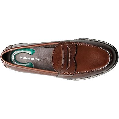 Nunn Bush Noah Men’s Moc Toe Dress Penny Loafers