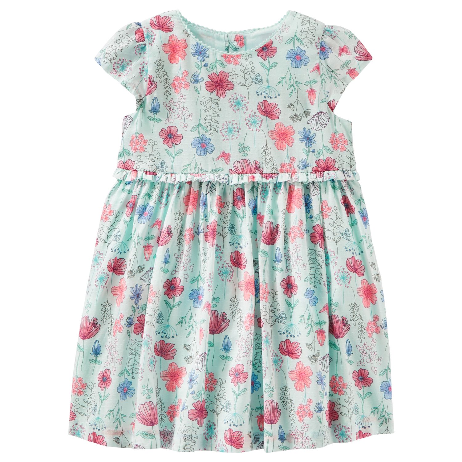 floral empire waist dress