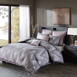 Madison Park 7-piece Hailey Jacquard Duvet Cover Set