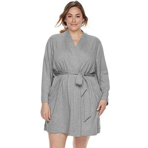 Plus Size SONOMA Goods for Life™ Essential French Terry Short Robe