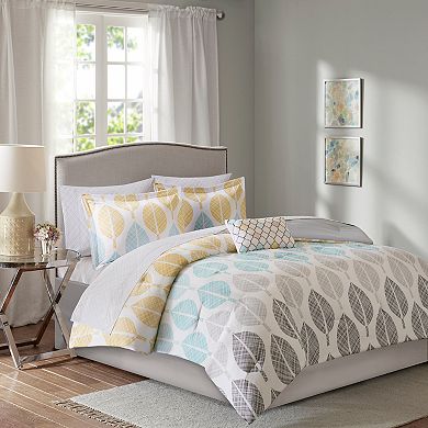 Madison Park Essentials Pelham Bay Comforter Set with Cotton Sheets