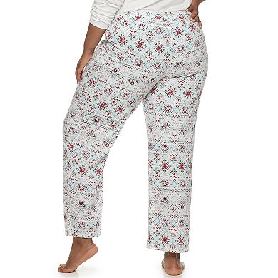 Plus Size Sonoma Goods For Life® Pajama Pants 