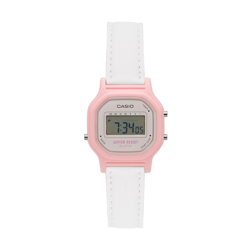 Casio Women's Classic Digital Chronograph Watch, Pink