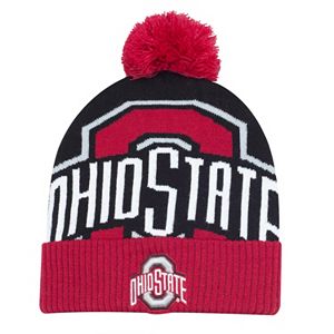 Youth Ohio State Buckeyes Double Stack Beanie