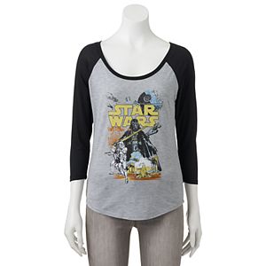 Juniors' Star Wars Darth Vader Graphic Tee