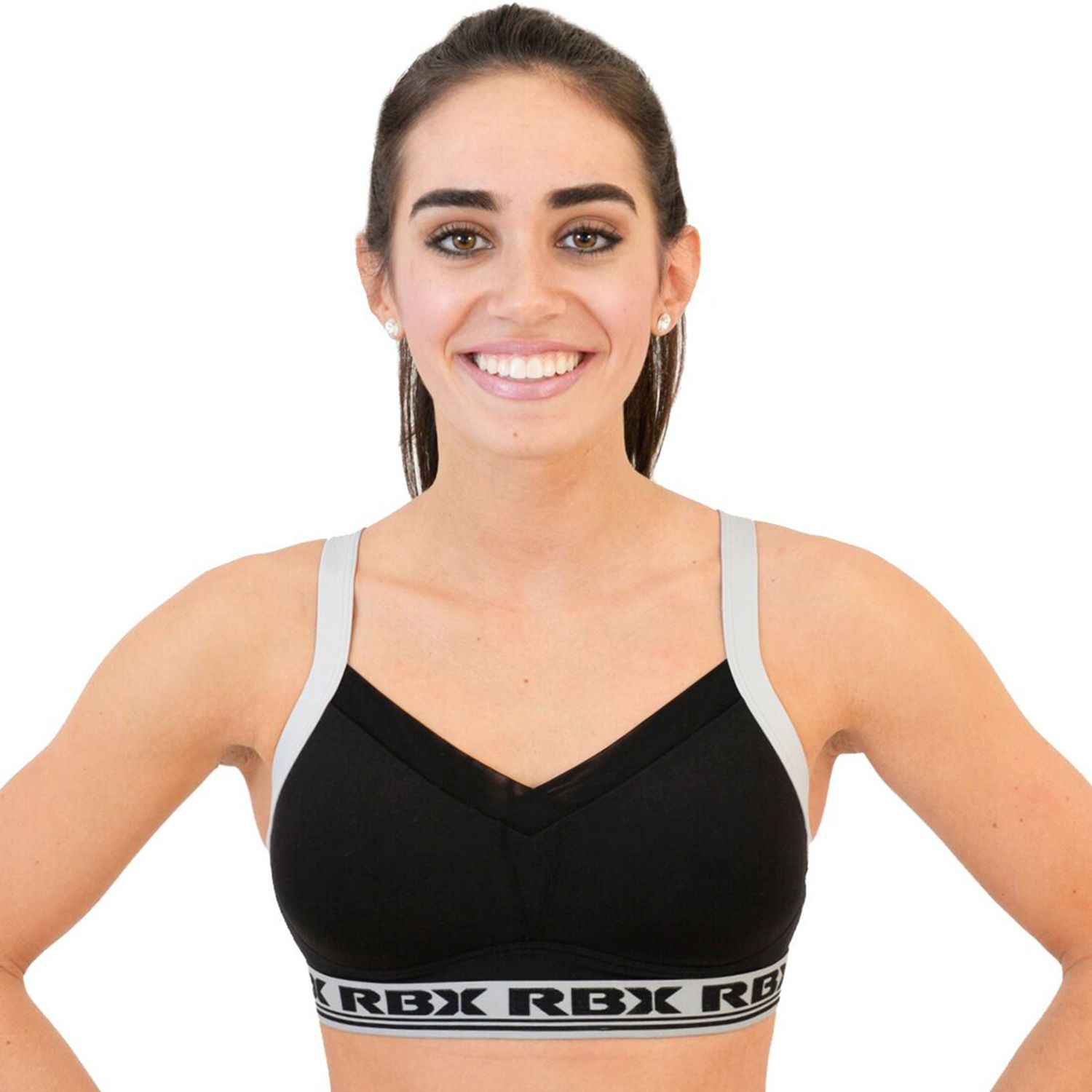 rbx flexible fit sports bra