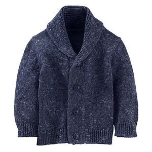 Baby Boy OshKosh B'gosh® Marled Shawl Collar Cardigan Sweater