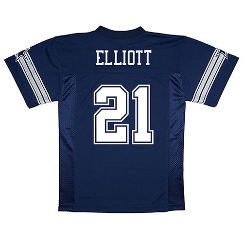 Boys 820 Dallas Cowboys Ezekiel Elliott Replica Jersey