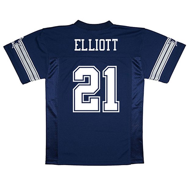 Boys 8 20 Dallas Cowboys Ezekiel Elliott Replica Jersey