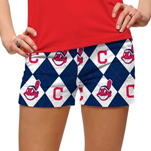 Women's Loudmouth Cleveland Indians Argyle Shorts
