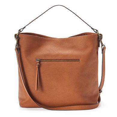 Sonoma Goods For Life® Sondra Dual Zip Hobo Bag