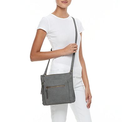 Sonoma Goods For Life® Dina Triple Entry Crossbody Bag