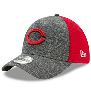 Adult New Era Cincinnati Reds 39THIRTY Shadow Blocker Fitted Cap