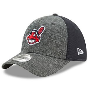 Adult New Era Cleveland Indians 39THIRTY Shadow Blocker Fitted Cap