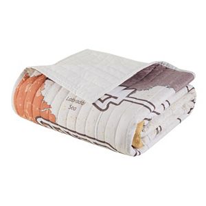 Intelligent Design Choose Adventure Quilted Throw