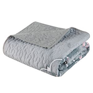Intelligent Design Medallion Quilted Throw