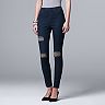 simply vera wang jean leggings