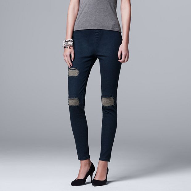 Simply Vera Vera Wang Denim Leggings for Women for sale