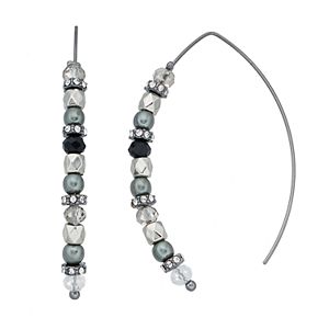 Simply Vera Vera Wang Beaded Nickel Free Threader Earrings