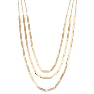 Apt. 9® Layered Bar Link Necklace